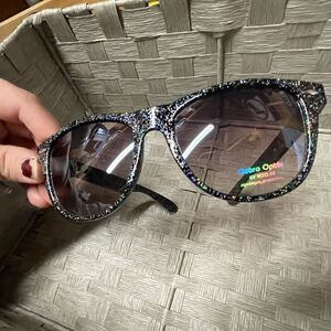 Black Sparkling Sunglasses 
